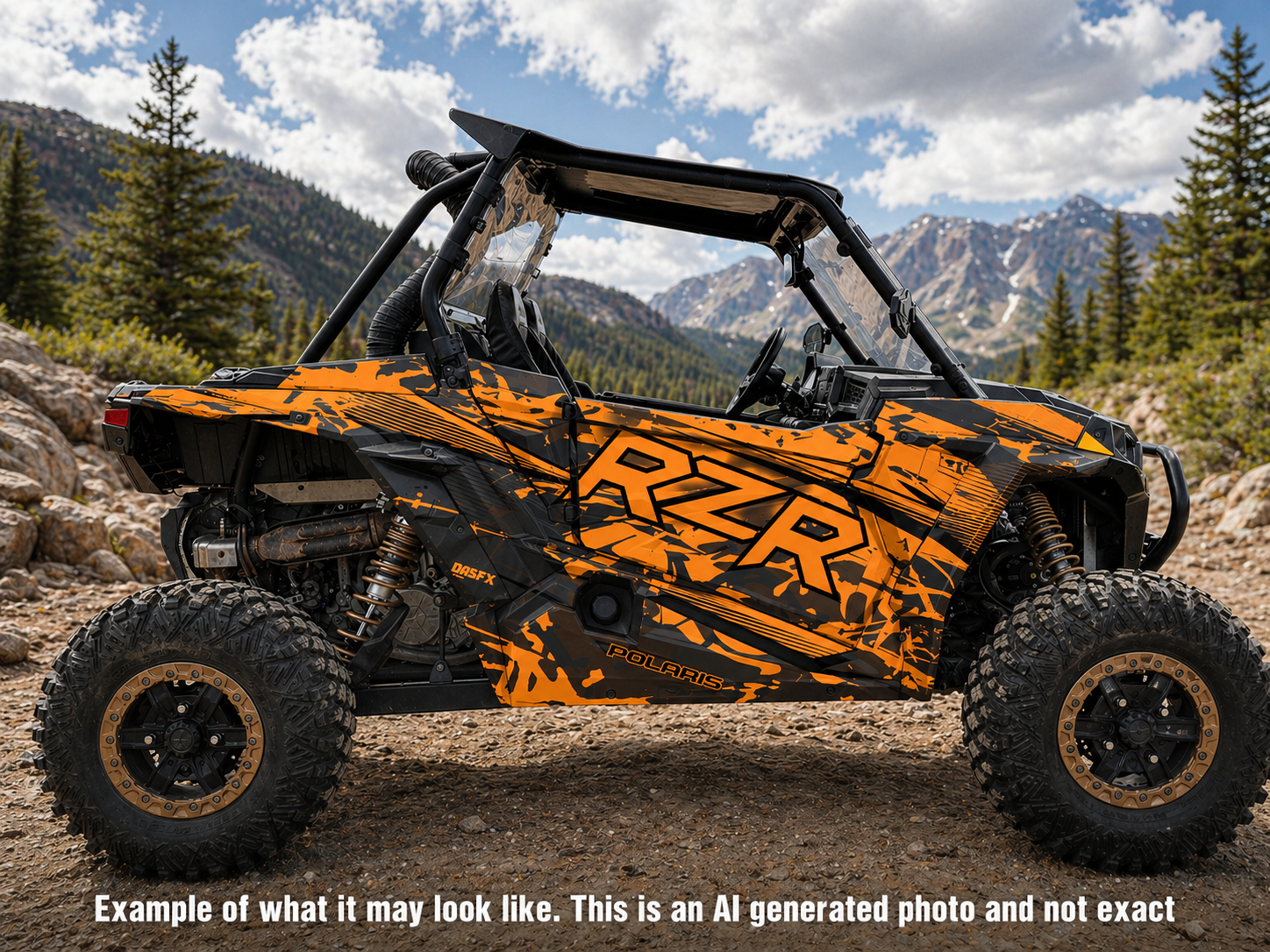 2019 - 2023 Polaris RZR XP 1000 Graphics Kit D79-3 OAGFX
