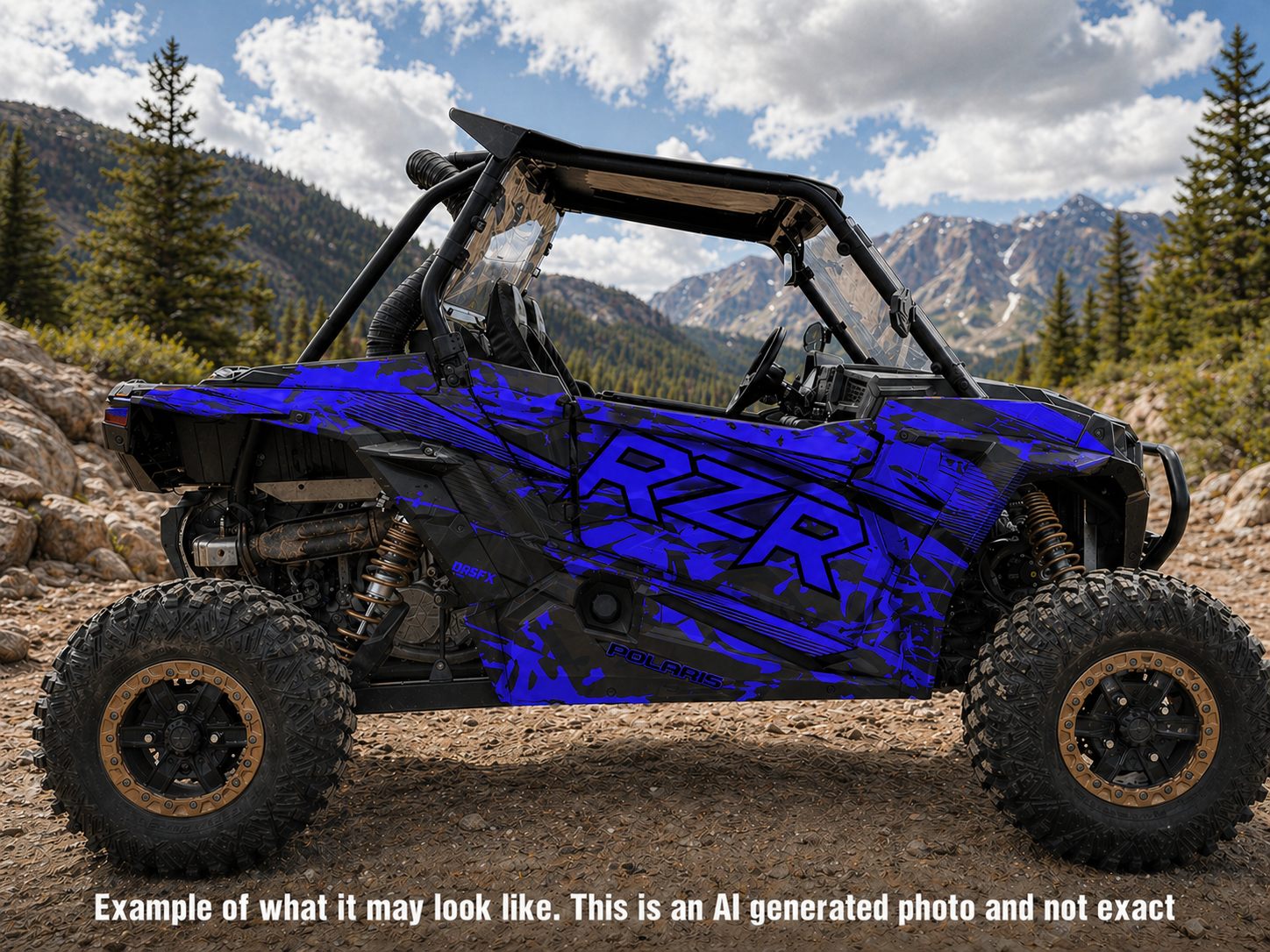 2019 - 2023 Polaris RZR XP 1000 Graphics Kit D79-5 OAGFX