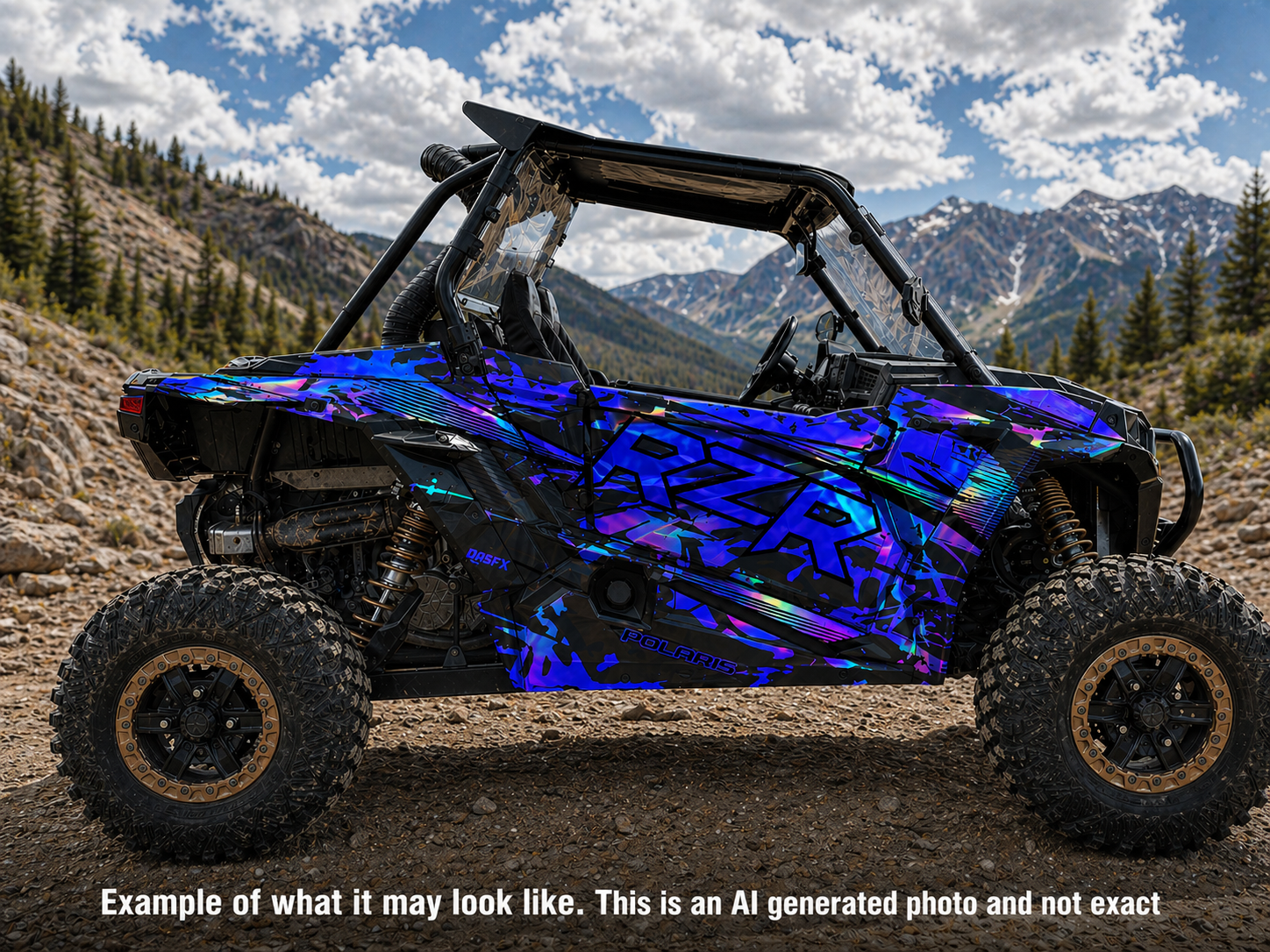 2019 - 2023 Polaris RZR XP 1000 Graphics Kit D79-5 OAGFX