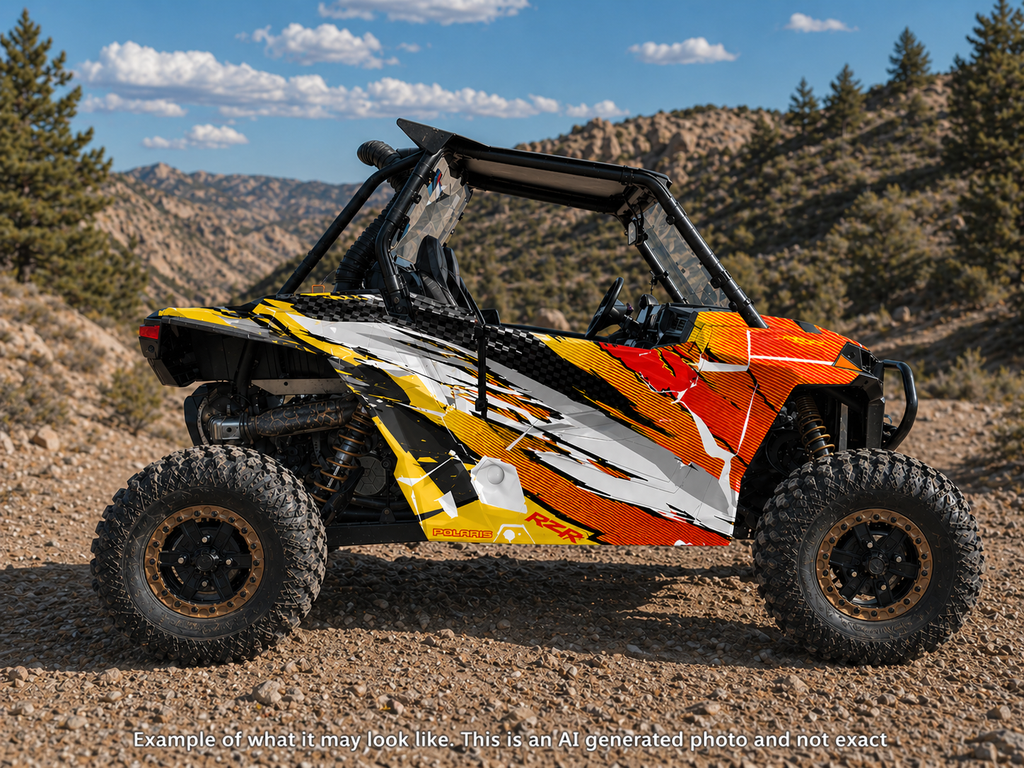 2019 - 2023 Polaris RZR XP 1000 Graphics Kit D53-2 OAGFX
