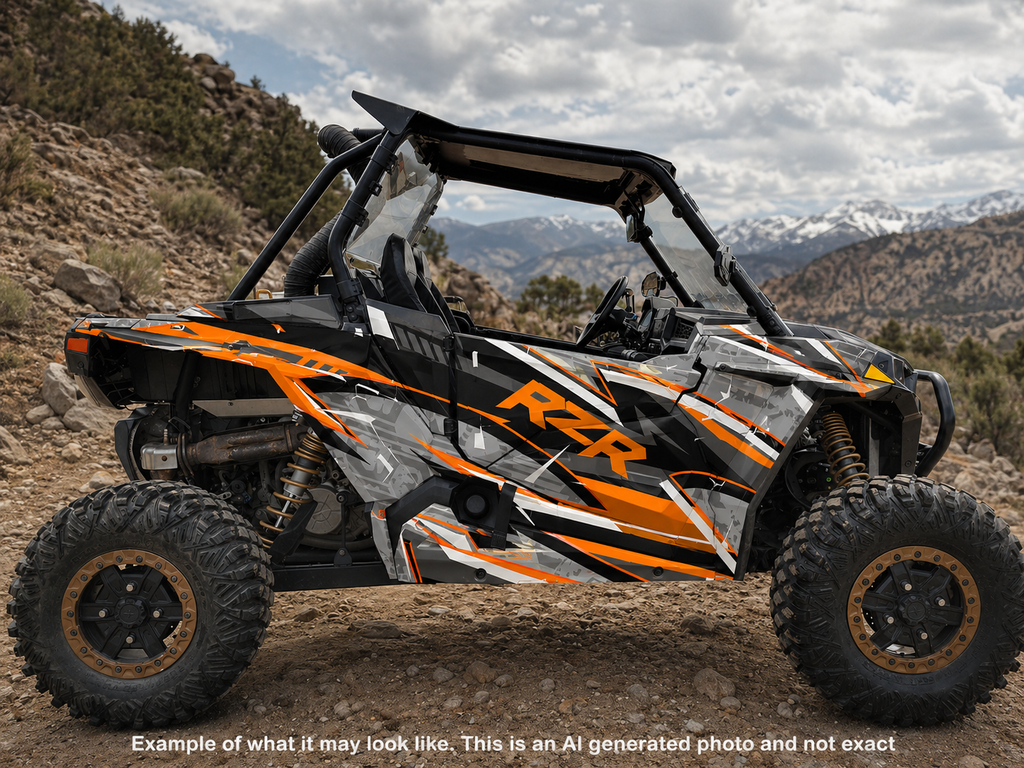 2019 - 2022 Polaris RZR XP 1000 Turbo S Graphics Kit D43-2 OAGFX