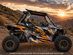 2019 - 2022 Polaris RZR XP 1000 Turbo S Graphics Kit D43-2 OAGFX