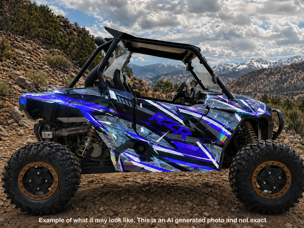 2019 - 2022 Polaris RZR XP 1000 Turbo S Graphics Kit D43-3 OAGFX