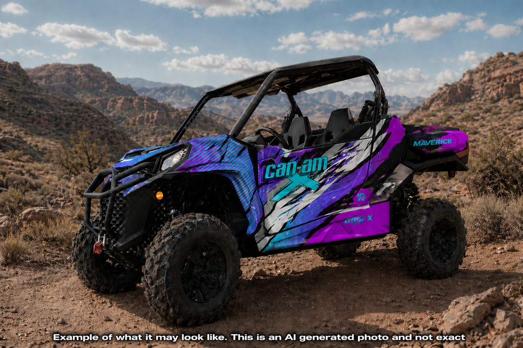 2013-2016 Can Am Maverick 1000 R  OAGFX Racing Graphics Kit  D53-1 Wild