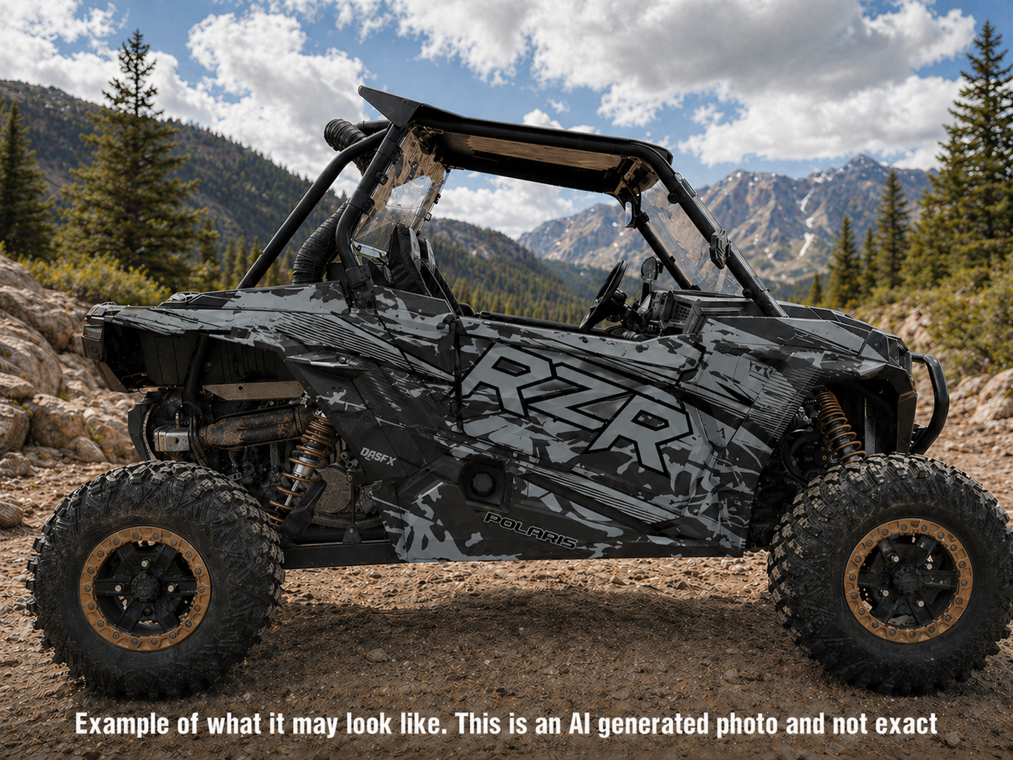 2019 - 2023 Polaris RZR XP 1000 Graphics Kit D79-6 OAGFX