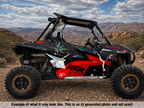 2019 - 2023 Polaris RZR XP 1000 Graphics Kit D36-1 Red OAGFX