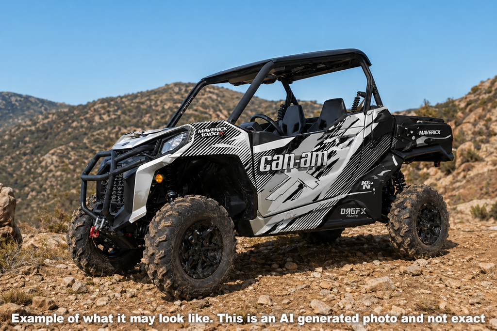 2013-2016 Can Am Maverick 1000 R  OAGFX Racing Graphics Kit  D53-4 Wild