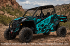 2013-2016 Can Am Maverick 1000 R  OAGFX Racing Graphics Kit  D79-1
