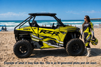 2014 + Polaris RZR 900  OAGFX Graphics Kit D52-3 Yellow