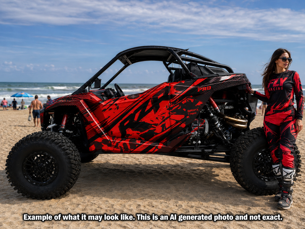 2025-2026 Polaris RZR Pro XP/Pro R/ Pro S Graphics Kit D79-4