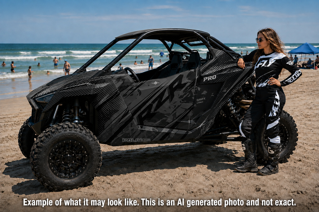 2025-2026 Polaris RZR Pro XP/Pro R/ Pro S Graphics Kit D79-8 Stealth
