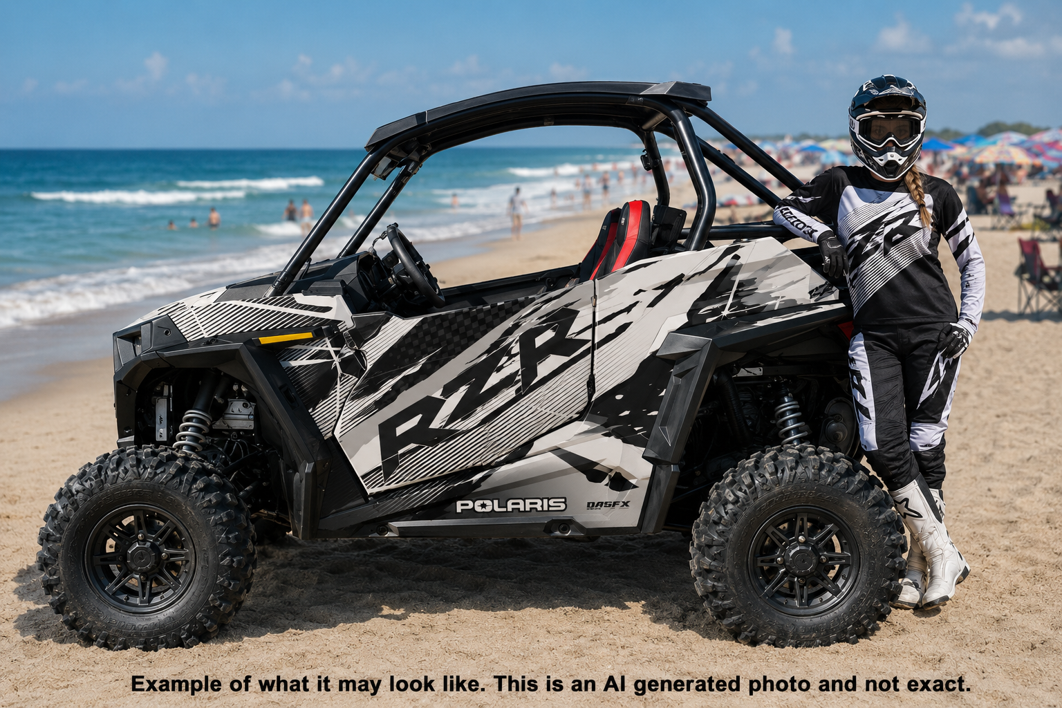 Polaris RZR Trail S OAGFX Graphics Kit D53-5 Wild
