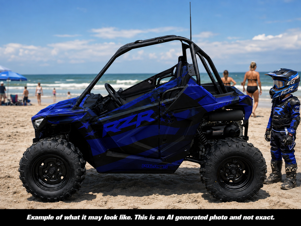 2021-2025 Polaris RZR 200 EFI UTV Graphics Kit D69-3 USA