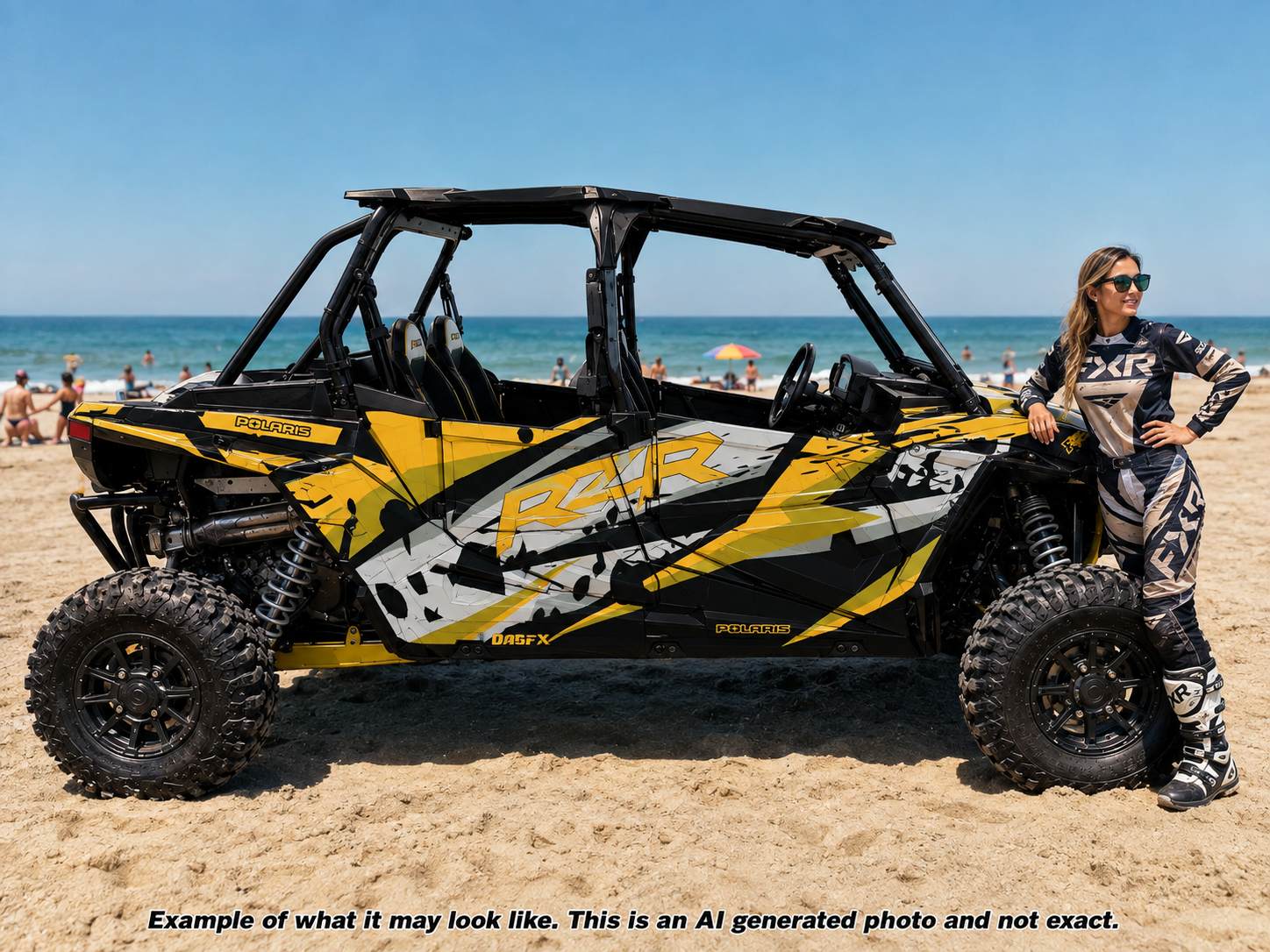 2020 - 2023 Polaris RZR  XP 1000 4 Door  Graphics Kit D39-3