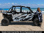 2020 - 2023 Polaris RZR  XP 1000 4 Door  Graphics Kit D39-4 Gray