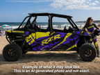 2020 - 2023 Polaris RZR  XP 1000 4 Door  Graphics Kit D39-5 Wild