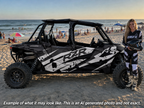 2020 - 2023 Polaris RZR  XP 1000 4 Door  Graphics Kit D39-6 Stealth