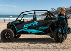 2019 - 2022 Polaris RZR Turbo S Velocity 4 Door  Graphics Kit D36-3