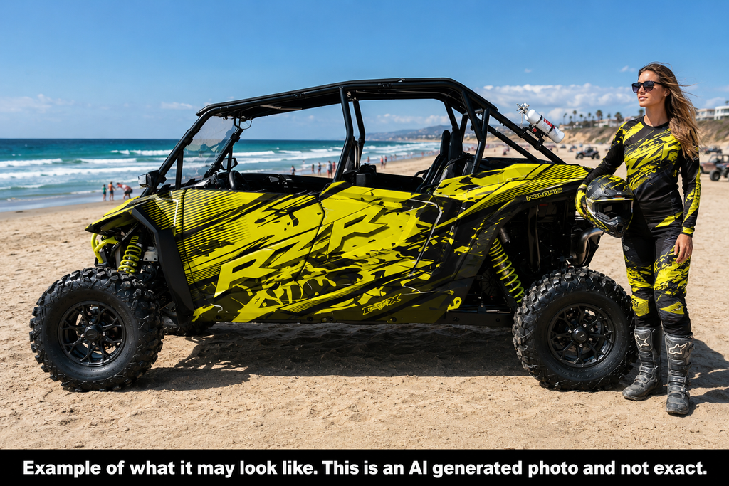 2024 - 2025 Polaris RZR XP 1000 4 Door Graphics Kit D79-2 OAGFX Racing