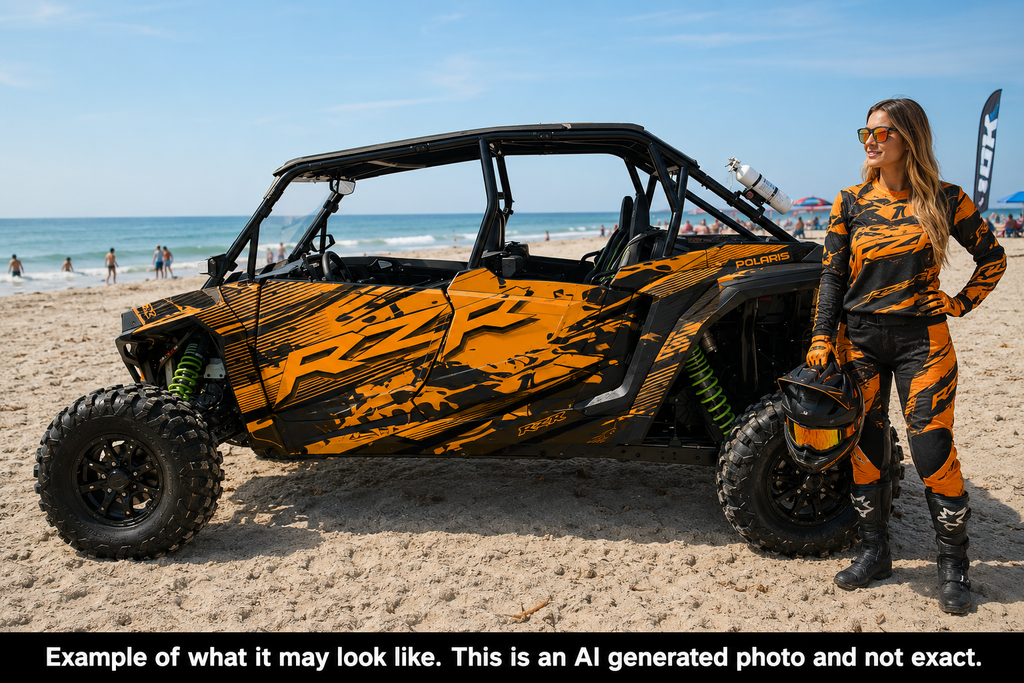 2024 - 2025 Polaris RZR XP 1000 4 Door Graphics Kit D79-3 OAGFX Racing
