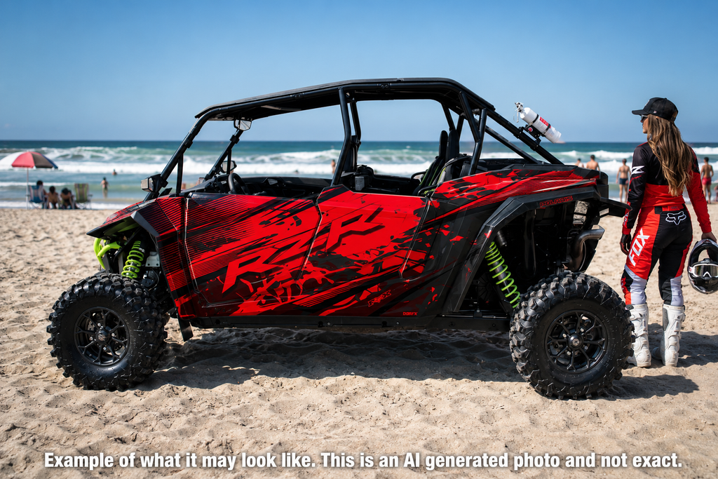 2024 - 2025 Polaris RZR XP 1000 4 Door Graphics Kit D79-4 OAGFX Racing