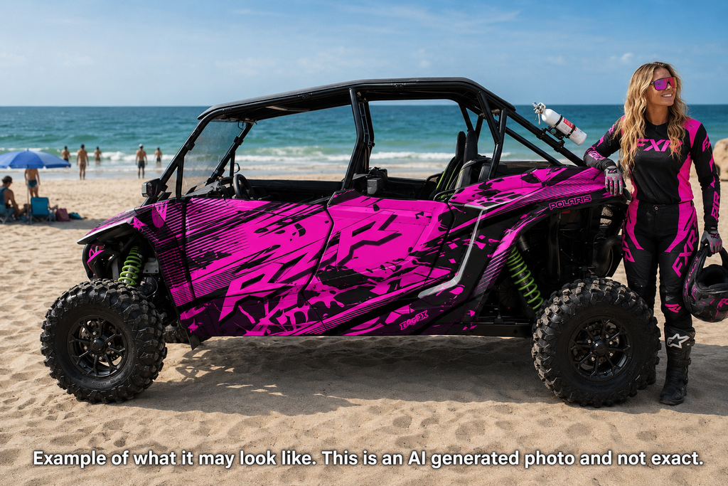 2024 - 2025 Polaris RZR XP 1000 4 Door Graphics Kit D79-5 OAGFX Racing