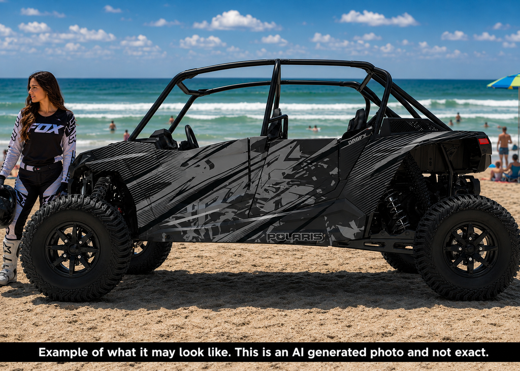 2019 - 2022 Polaris RZR Turbo S Velocity 4 Door  Graphics Kit D79-5