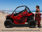 2021-2025 Polaris RZR 200 EFI UTV Graphics Kit D79-4