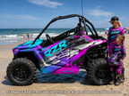 2021-2025 Polaris RZR 200 EFI UTV Graphics Kit D53-1 Wild