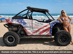 2019 - 2023 Kawasaki Teryx KRX 1000 Graphic Kit - We The People D60-1 Flag