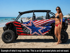2020 - 2024 Kawasaki Teryx KRX 4 Door 1000 Graphic Kit - Pro Edition D56-1 USA