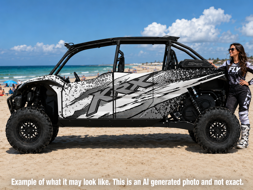 2020 - 2024 Kawasaki Teryx KRX 4 Door 1000 Graphic Kit - Pro Edition D66-1
