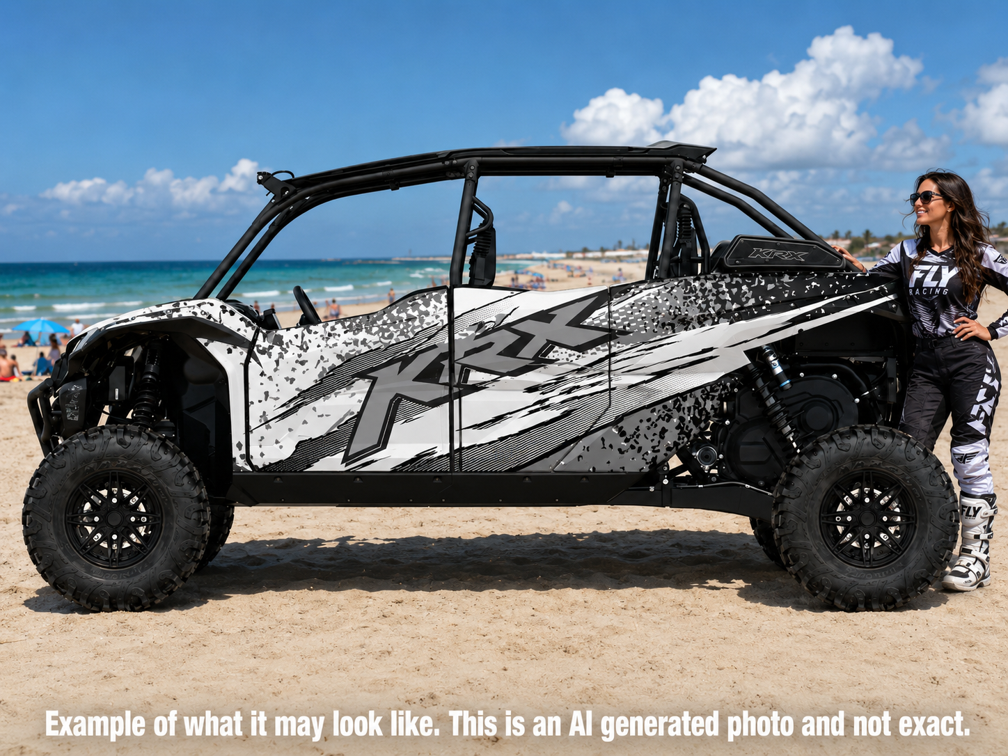 2020 - 2024 Kawasaki Teryx KRX 4 Door 1000 Graphic Kit - Pro Edition D66-1