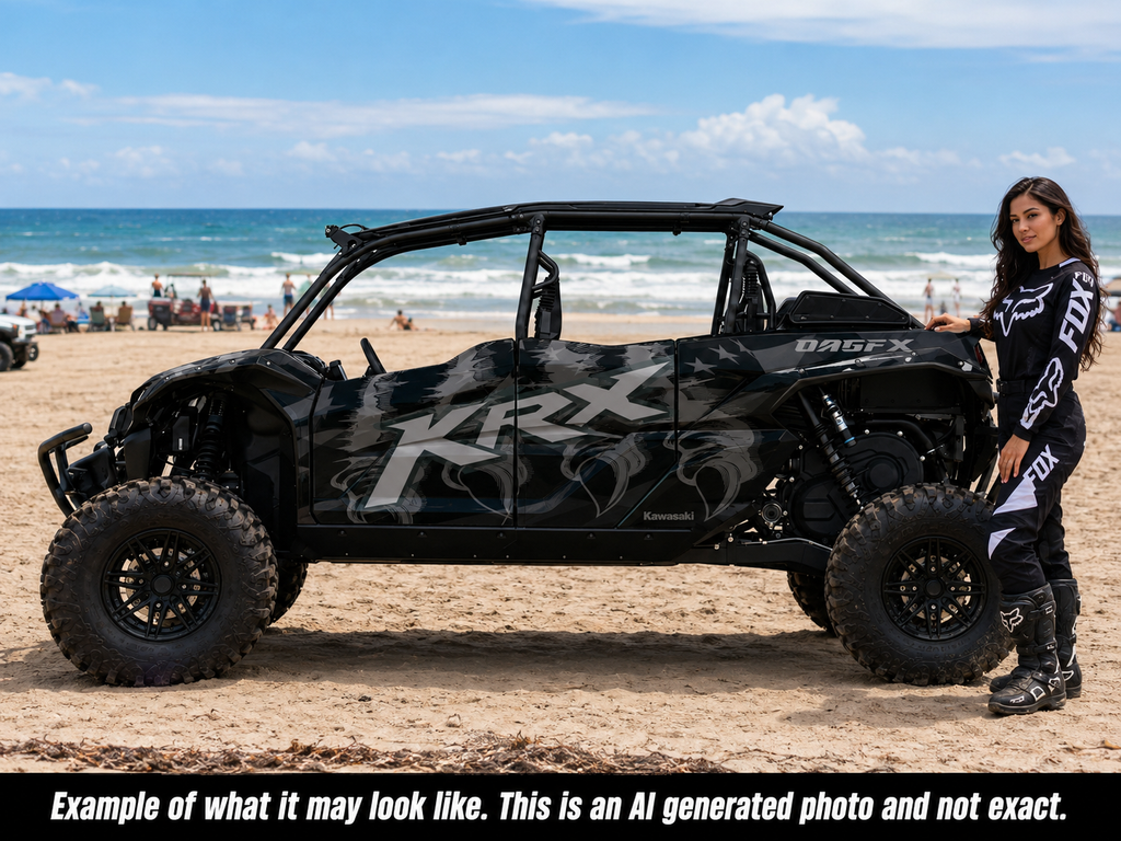 2020 - 2024 Kawasaki Teryx KRX 4 Door 1000 Graphic Kit-Pro Edition D69-5 Talons