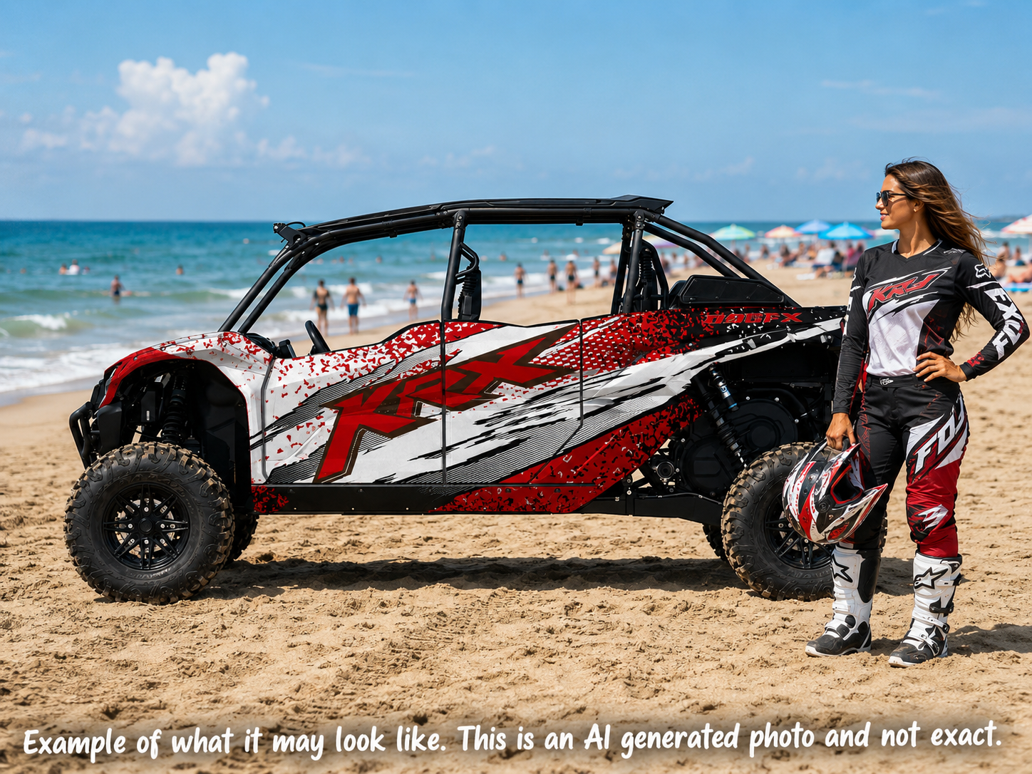 2020 - 2024 Kawasaki Teryx KRX 4 Door 1000 Graphic Kit - Pro Edition D66-3