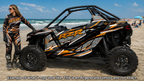 2022-2024 Polaris RZR Pro R OAGFX Graphics Kit D43-2 Orange