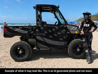2018 - 2024 Polaris Ranger 1000 Graphics Kit D69-1 Stealth USA Flag