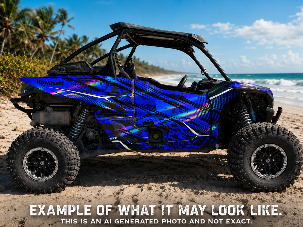 2019 - 2023 Kawasaki Teryx KRX 1000 Graphic Kit -Pro Edition D79-3