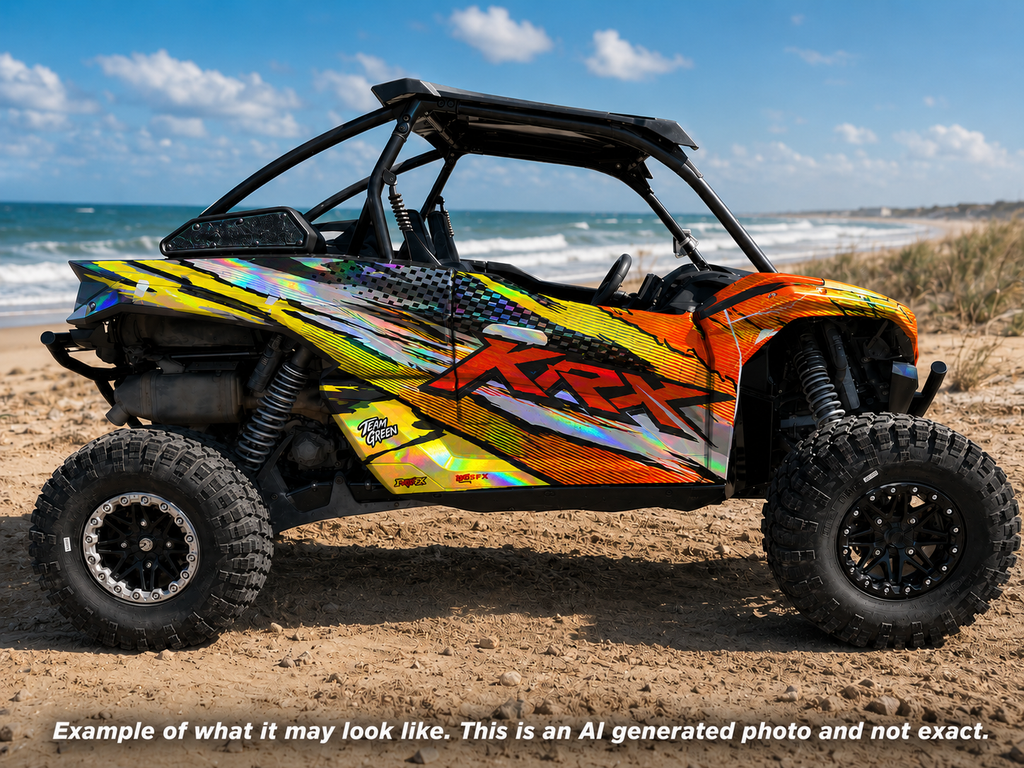 2019 - 2023 Kawasaki Teryx KRX 1000 Graphic Kit -Pro Edition D53-3 Wild