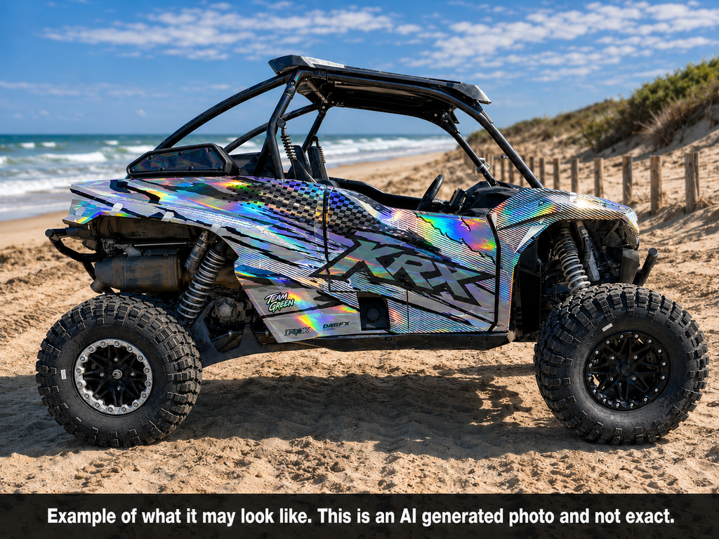 2019 - 2023 Kawasaki Teryx KRX 1000 Graphic Kit -Pro Edition D53-4 Wild