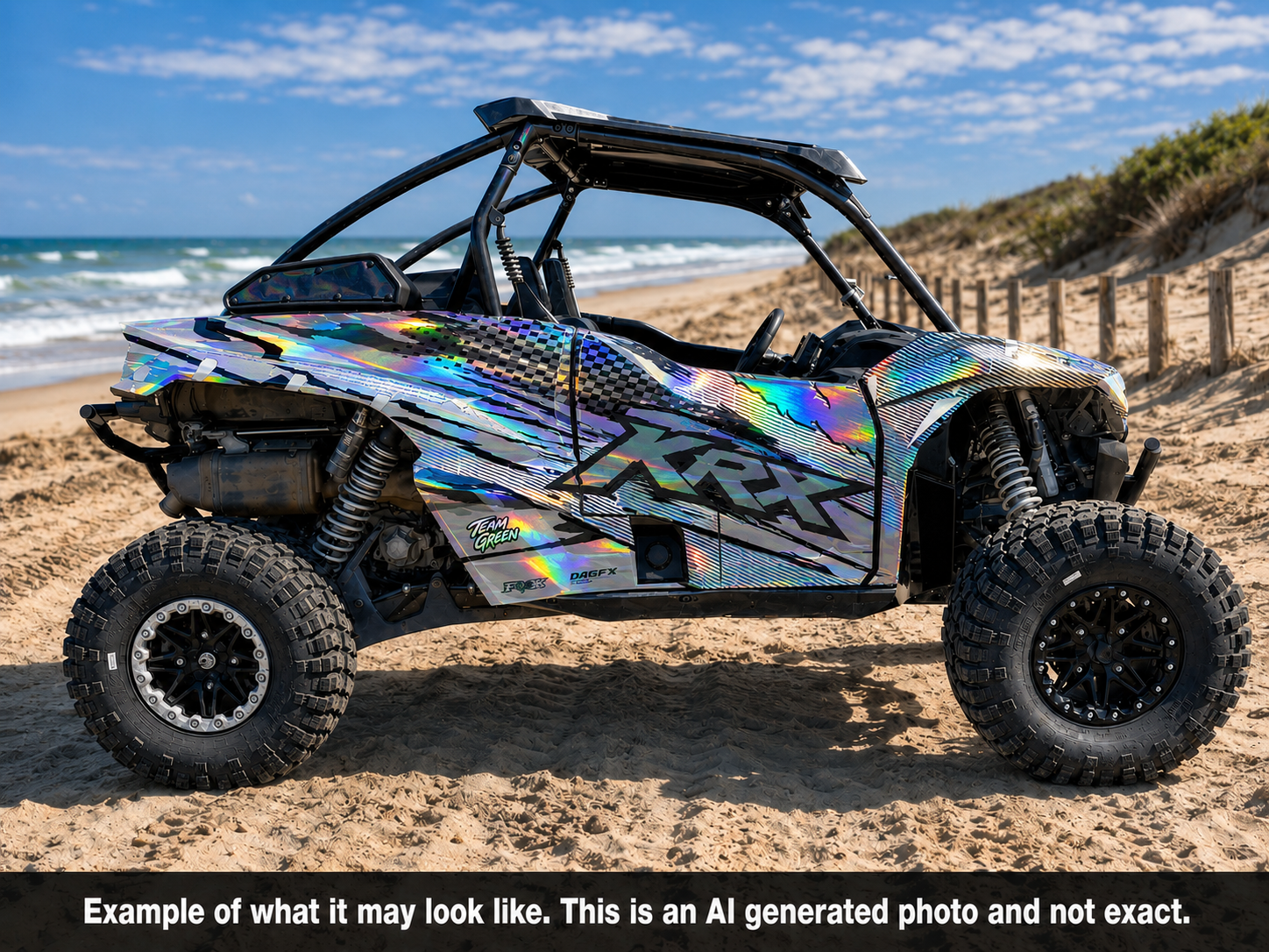 2019 - 2023 Kawasaki Teryx KRX 1000 Graphic Kit -Pro Edition D53-4 Wild