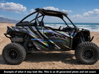 2019 - 2023 Kawasaki Teryx KRX 1000 Graphic Kit  Pro Edition D62-1 Black Stealth