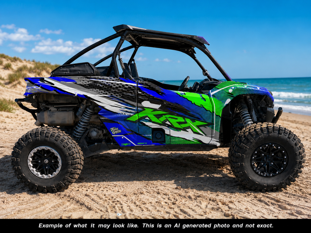 2019 - 2023 Kawasaki Teryx KRX 1000 Graphic Kit -Pro Edition D53-2 Wild