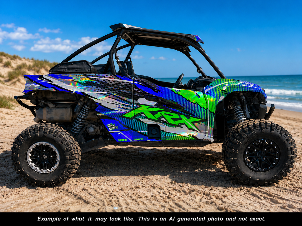 2019 - 2023 Kawasaki Teryx KRX 1000 Graphic Kit -Pro Edition D53-2 Wild