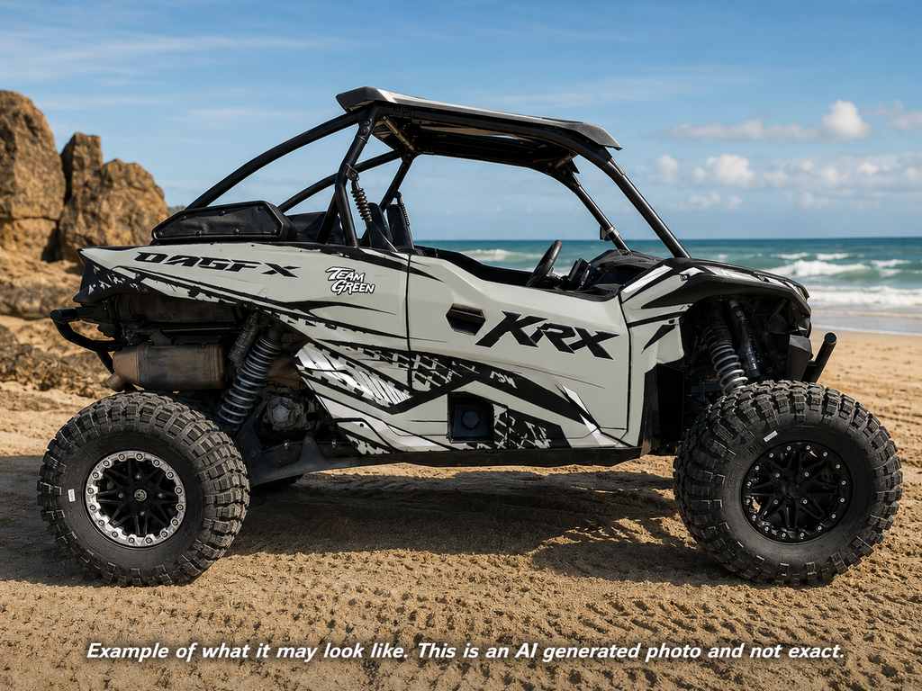 2019 - 2023 Kawasaki Teryx KRX 1000 Graphic Kit - Pro Edition D52-5 Grey