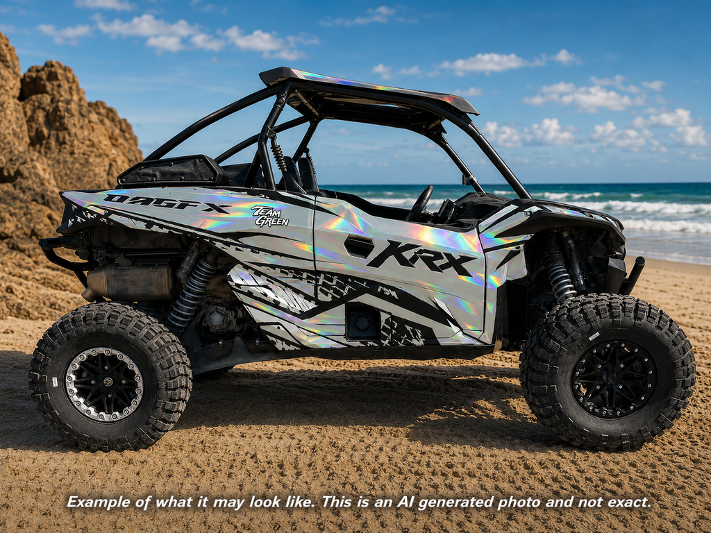 2019 - 2023 Kawasaki Teryx KRX 1000 Graphic Kit - Pro Edition D52-5 Grey