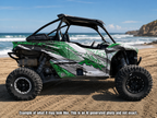2019 - 2023 Kawasaki Teryx KRX 1000 Graphic Kit - Pro Edition D66-2 Green