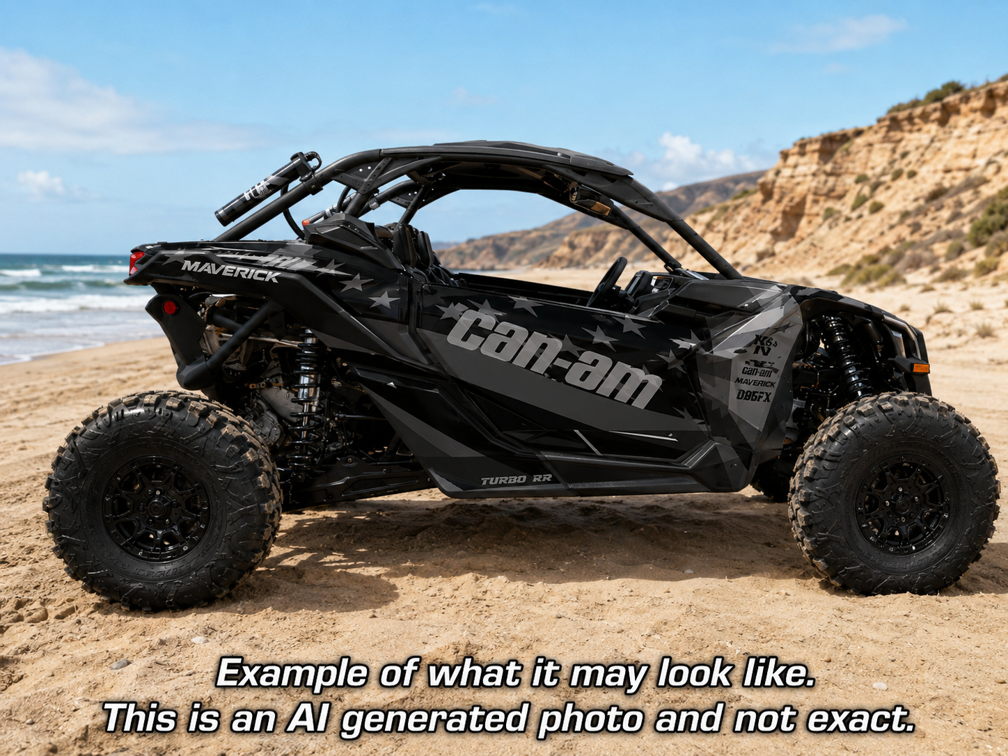 2017 - 2024 Can Am X3 Maverick Graphics Kit  Pro Edition D69-1 USA Stealth