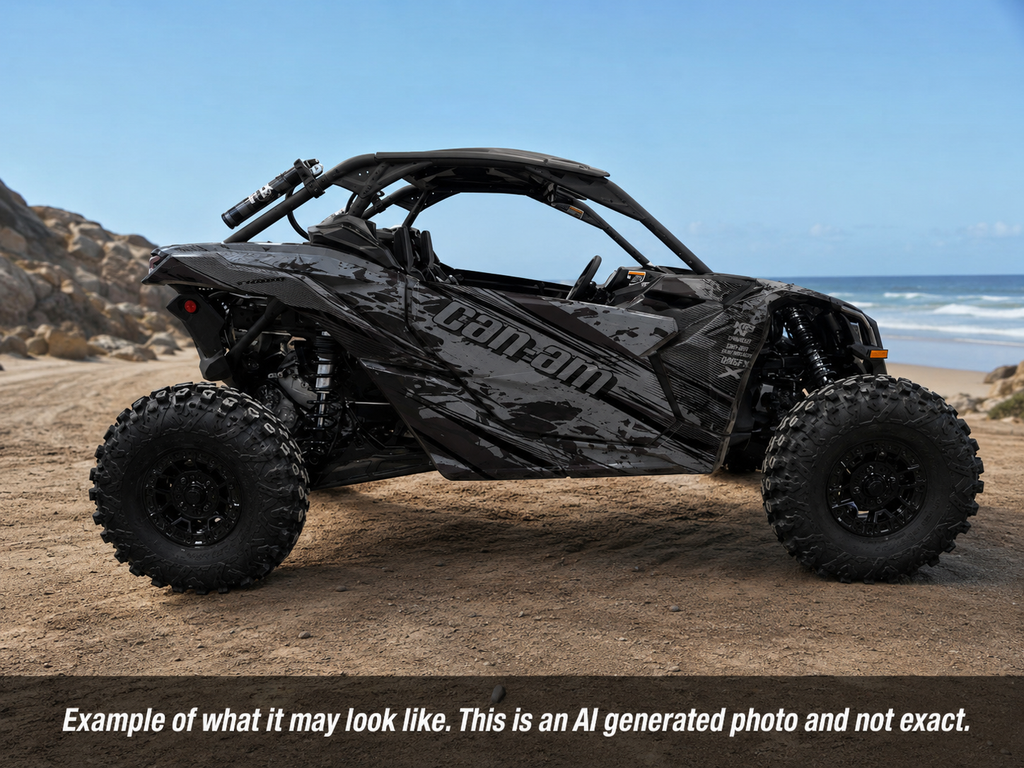 2017 - 2024 Can Am X3 Maverick Graphics Kit  Pro Edition D79-6 Stealth