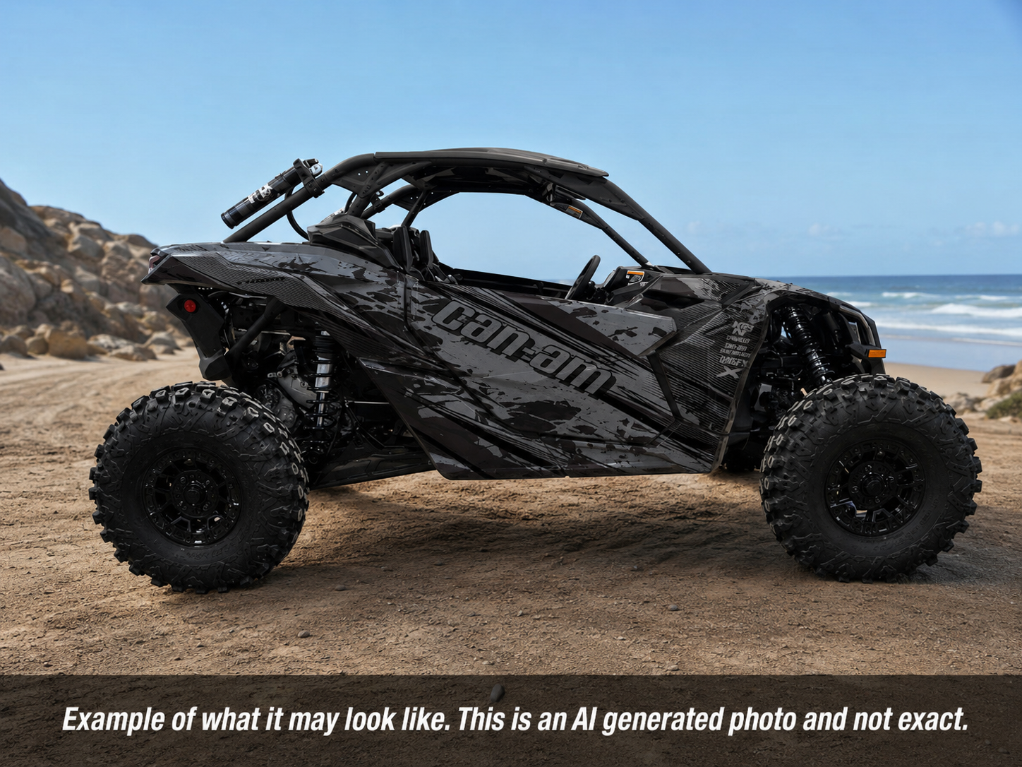 2017 - 2024 Can Am X3 Maverick Graphics Kit  Pro Edition D79-6 Stealth